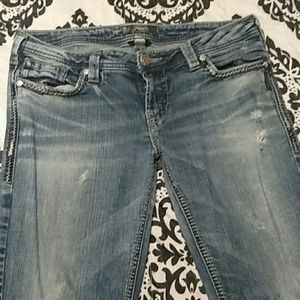 Womens Silver jeans